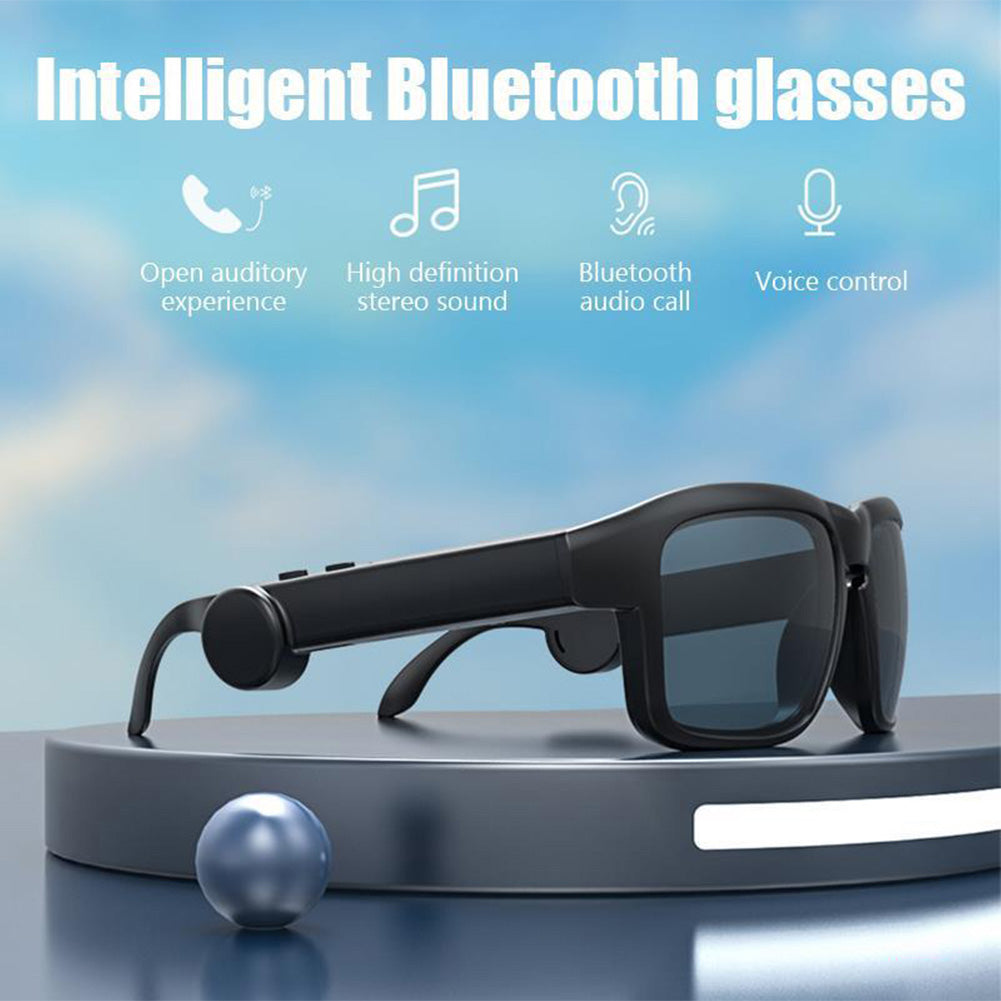 Anti-Blu-ray Stereo Sound Voice Control IPX5 Waterproof Outdoor Wireless Bluetooth Glasses XG88 Smart Bluetooth 5.0 Sunglasses