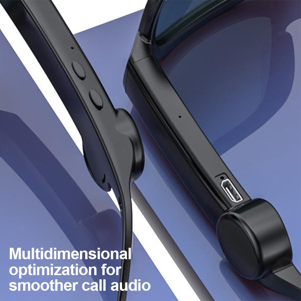 Anti-Blu-ray Stereo Sound Voice Control IPX5 Waterproof Outdoor Wireless Bluetooth Glasses XG88 Smart Bluetooth 5.0 Sunglasses