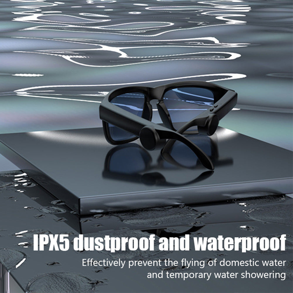 Anti-Blu-ray Stereo Sound Voice Control IPX5 Waterproof Outdoor Wireless Bluetooth Glasses XG88 Smart Bluetooth 5.0 Sunglasses