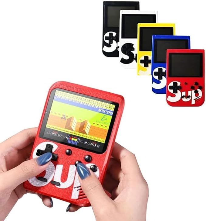 Retro Portable Mini Handheld Video Game Console 8-Bit 3.0 Inch LCD Color Kids Game Player Built-in 500 games