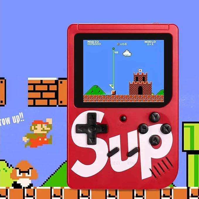 Retro Portable Mini Handheld Video Game Console 8-Bit 3.0 Inch LCD Color Kids Game Player Built-in 500 games