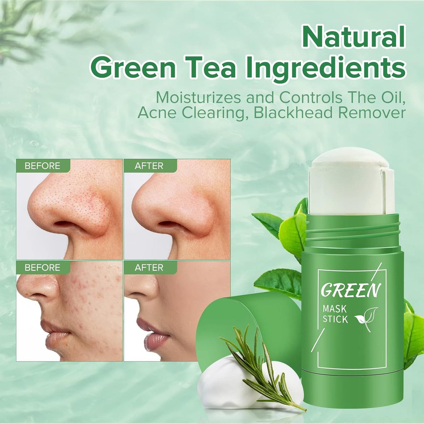 Green Tea Mask Stick for Face